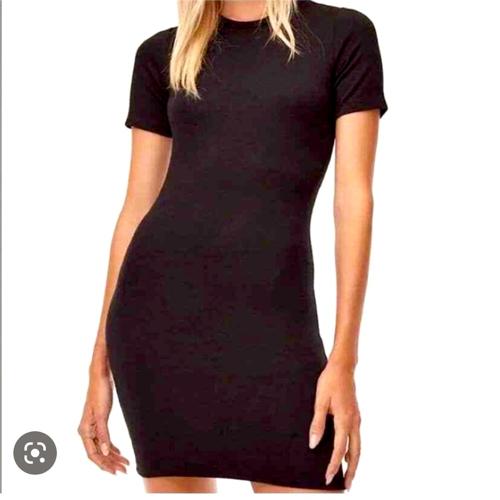Wilfred tshirt stretch cotton Dress xs in peach
